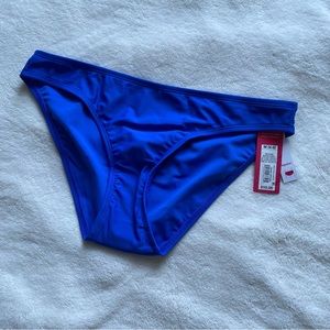blue bikini bottoms unworn with tags